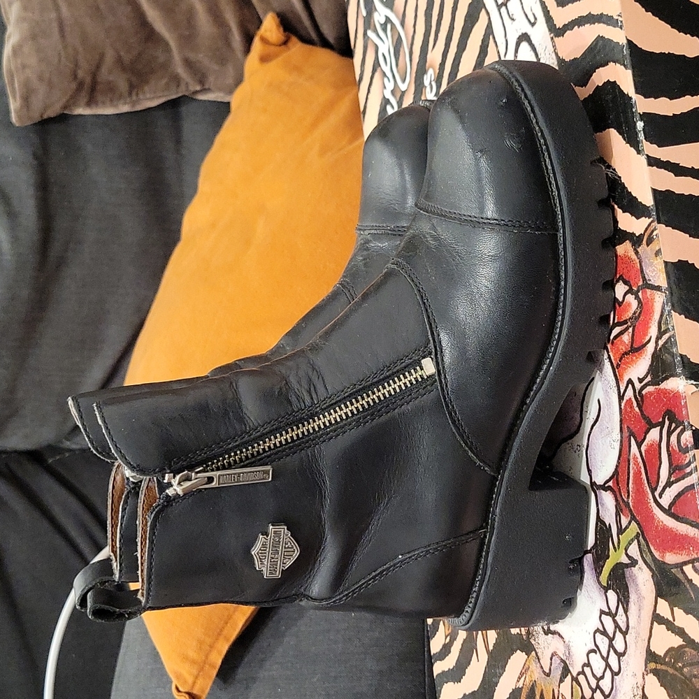 Harley Davidson Amherst Motorcycle Boots - Picture 15 of 17